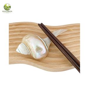 Natural Seashell <b>Chopstick</b> Rest Eco-friendly Mother of Pearl <b>Holder</b> Raw Spoon Rest Dining Table Shell Decor Home & Business Gift - Product Image 6