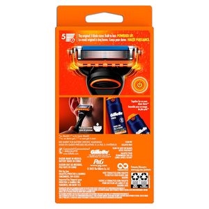 Rasoir Gillette Fusion5 Power pour hommes, 1 manche de rasoir Gillette Power + 1 lame de rechange, (lot de 2) - Product Image 6