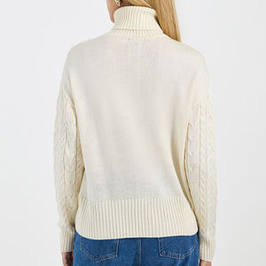 เสื้อสเวตเชิ้ตคอกลมพิมพ์ลายตามสั่งแบบใหม่สำหรับฤดูใบไม้ร่วงและฤดูหนาว ผ้าฝ้ายฟลีซ 100% ระบายอากาศได้ดี ทรงยาว - Product Image 4