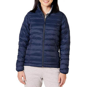 Blouson matelassé personnalisé pour femme, manteau d'hiver chaud, fourniture de marque privée - Product Image 6