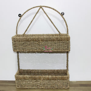 Revistero de Alta Calidad de Pasto Marino, Estantería para Libros, Artesanía Decorativa Hecha a Mano con Materiales Naturales para Decoración del Hogar - Product Image 3