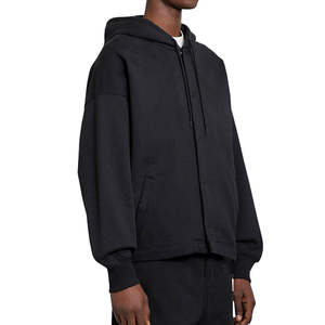 Sudadera con Capucha Lisa de Color Personalizado, Opciones de Bordado y Cuentas, Felpa de Algodón, Sudadera Extra Grande, Impresión Ecológica de Marca - Product Image 3