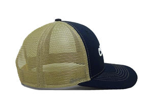 Gorra de camionero de malla de tela de algodón transpirable cómoda de 6 paneles con logotipo personalizado Vintage clásico de moda Hip Business Fishing - Product Image 5