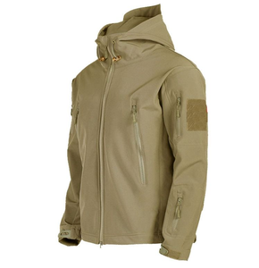 Chaquetas Softshell de Forro Polar de Alta Calidad para Hombre, con Capucha, Impermeables, Cortavientos, para Invierno, Abrigo para Exteriores, Chaqueta con Múltiples Bolsillos - Product Image 1