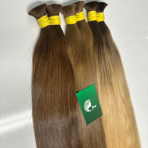 Cuticules cheveux alignés de qualité supérieure en vrac vietnamien cheveux naturels blonds 613 vierge cuticule alignée extension de cheveux humains - Product Image 5