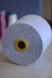 Fil à tricoter en coton 100% haute ténacité dope teint fil filé à l'anneau. - Product Image 5