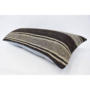 Bohemian Vintage Patterned Wool <b>Pillow</b> 16x36 Inch Brown Cushion Luxury Woven Decorative Cushion for Living Room Floor - Product Image 5
