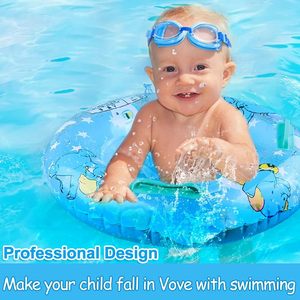 Trendy Summer Baby Swimming Float Ring <b>Inflatable</b> Safety Seat Infant <b>Pool</b> Float 6 to 36 Months Toddler Swim Trainer Aid - Product Image 4