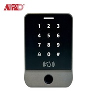 Lector de tarjetas biométrico de huellas dactilares y 13,56 MHz, sistema de Control DE ACCESO amigable con la demencia, funciones de desbloqueo de teclado TCP/IP