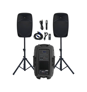 Sistema de PA Profesional, Altavoz Activo de 15 Pulgadas con 2 Entradas XLR, DSP y EQ para Actuaciones en Vivo - Product Image 4