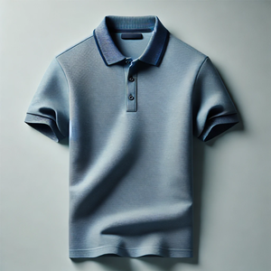 Camiseta de Cuello Alto para Hombre, de Secado Rápido, Ecológica, Antiarrugas, Anti-UV, Diseño Único, Tejido Ligero, Tallas Grandes, para Fitness - Product Image 3