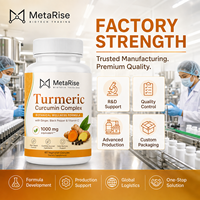 Curcuma Curcumine 95% Curcuminoïdes Gingembre Vitamine C D3 Capsules |   Soutien Articulaire Confortable pour Adultes – Marque Privée OEM