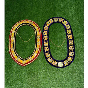 Collar y Joyas de la Logia Masónica del Rito Escocés de Grado 33, Collar de Cadena Azul Marino Masónico y Joyas de Estatuario Júnior, Diseño Popular 2026 - Product Image 5