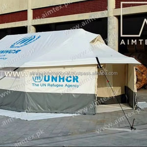 Meilleure vente tente de secours tente d'urgence familiale pliable et étanche pour les événements en plein air et le camping avec kit pour l'hiver 23m2 16m2 - Product Image 1