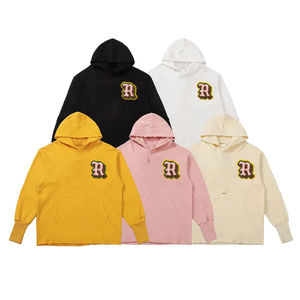 Pull à capuche personnalisé de couleur blanche pour hommes Sweats à capuche d'hiver chauds à manches longues avec logo brodé OEM ODM de haute qualité - Product Image 5