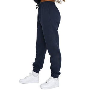 Breathable <b>Ladies</b> Sweat Pants Slim Fit Running Sports Sweatpants For Women <b>Elastic</b> <b>Waist</b> Closure New Design Blank Sports Wear - Product Image 2