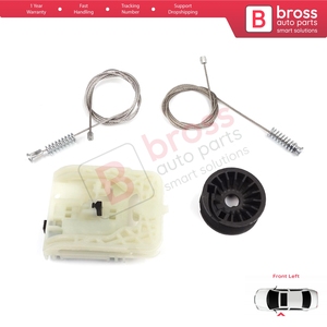 ชุดซ่อมมอเตอร์กระจกไฟฟ้าหน้าซ้าย รุ่น BWR5226 สำหรับรถยนต์ Tipo MK2 356 357 Egea ปี 2015 ขึ้นไป แบบ 4/5 ประตู รหัส 52072857 - Product Image 2