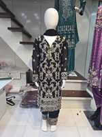 Broderie et paillettes travail fantaisie Net cou col Patch pour Kurtis robes Blouses Saree décoration 100% soie