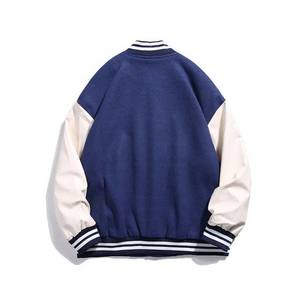 Fabricante de ropa Chaquetas de lana personalizadas para hombres Temporada de invierno Chaqueta de calidad premium Chaquetas de béisbol de moda para exteriores para hombres - Product Image 2