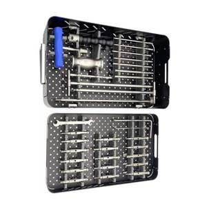 Kit d'instruments chirurgicaux orthopédiques en acier inoxydable allemand CE Retrait intramédullaire manuel des vis cassées - Product Image 5