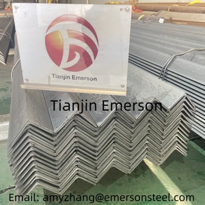 Góc sắt 4mm đen cán nóng carbon nhẹ Q235 ss400 thép góc Trung Quốc bằng thiên thần thanh/góc thép/sắt góc thanh - Product Image 5