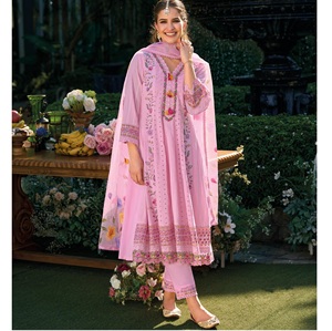 การออกแบบที่ไม่ซ้ำกันในอินเดียปากีสถาน salwar kameez กับคู่ dupatta สำหรับรูปลักษณ์ดั้งเดิมที่ดีที่สุดในราคาที่ดีที่สุด - Product Image 1