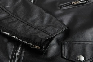 Men <b>Vest</b> <b>Black</b> Biker Motorcycle Hip Hop Waistcoat Male Faux Leather Punk Spring Sleeveless Leather <b>Vest</b> Plus Size Loose - Product Image 6