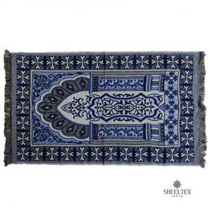 Indian Exporter Offers Superior Quality Luxurious Polyester <b>Prayer</b> <b>Mats</b> Intricate Jacquard Patterns Modern for Home Market Price - Product Image 3