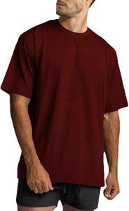 100% algodón Hombres estilo único camiseta 230GSM Heavy Loose Fit algodón jersey Camiseta slim fit moda camisetas - Product Image 2