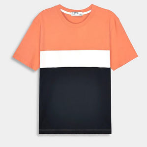 T-shirts unisexes de qualité supérieure 100% coton imprimés sur mesure manches courtes couleurs unies col rond écologiques respirants coupe régulière - Product Image 5