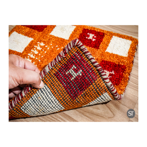 พรมปูพื้นแบบถักมือสไตล์เปอร์เซียพรมหนาทนทานสำหรับห้องนั่งเล่น - Product Image 4