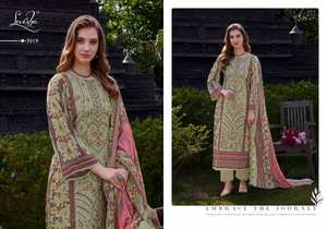 Lawn Cotton pakistani style Printed <b>Dress</b> Material Collection Full Catalog available at wholesale rate suitable for party wear - Product Image 3