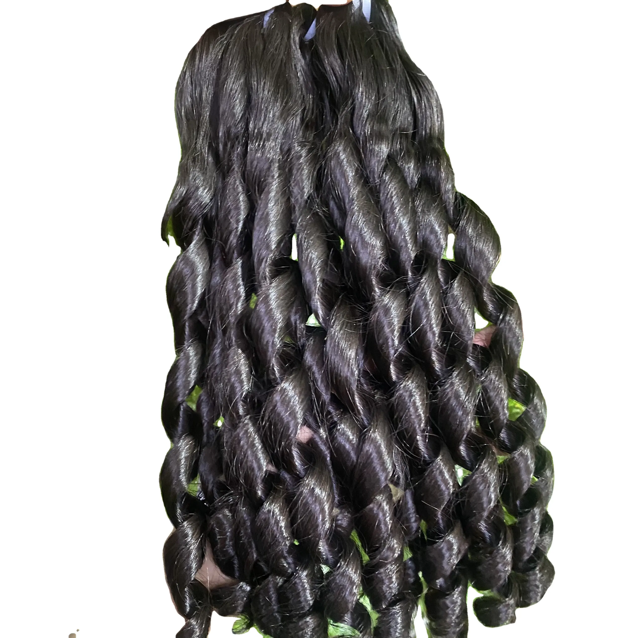 Best quality super Double Drawn Hair bone Straight Weft And Closures Combo To Make A Wigs Virgin Hair