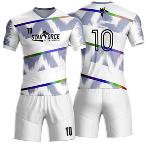 Camiseta de fútbol camiseta de fútbol personalizable nuevos conjuntos de uniformes de fútbol para adultos camisetas a cuadros suaves método de impresión por sublimación personalizado - Product Image 6