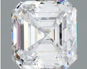 Vente en gros de diamants blancs VVS cultivés en laboratoire de 2.0 carats synthétiques Hpht Asscher Cut Certificat IGI d'excellente coupe pour la fabrication de bijoux - Product Image 3