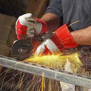 Gants de gréeur en cuir de vachette robustes Conception personnalisée pour la sécurité industrielle Vente en gros du fabricant direct d'usine - Product Image 6