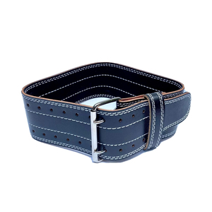 Cinturón de Potencia Personalizado con Logotipo para Gimnasio, Fitness, Entrenamiento, Culturismo, Crossfit, Levantamiento de Pesas, Cinturón de Cuero para Compresión de Cintura, Accesorios de Gimnasio - Product Image 5