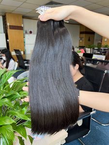 Extensiones de Cabello Humano Remy Vietnamita Virgen de Primera Calidad, 18 Pulgadas, Naturales, Lisas, Suaves, de Trama Única, Aptas para Decoloración y Tintura - Product Image 5