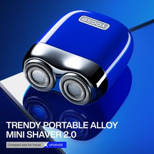 Rasoir électrique rechargeable sans fil portable pour hommes, rasoir facial étanche IPX7 pour la maison ou les voyages - Product Image 6