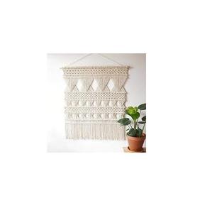 Macramé hecho a mano de la mejor calidad, diseño moderno para colgar en la pared, perfecto para decoración del hogar, sala de estar y dormitorio - Product Image 5