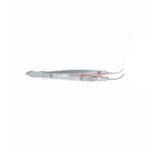 Pinzas de Fijación para Diestros Moody con Bloqueo Manual, 1x2 Dientes, 0.5mm, Acero Inoxidable Alemán, Instrumentos Quirúrgicos Oftálmicos, CE SIGAL - Product Image 4