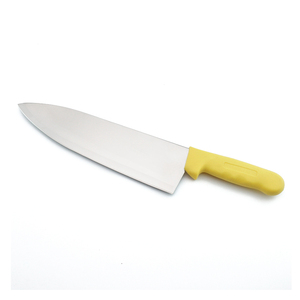 Cuchillo de Chef Multifuncional de Acero Inoxidable de 10-11.9 Pulgadas, Mango de Plástico, Diseño Ambidiestro, Hoja Recta para Cortar Carne - Product Image 5