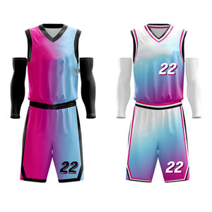 Nom personnalisé basket-ball ensemble de vêtements respirant jaune sublimation maillot uniforme vente en gros conception basket-ball porter - Product Image 5