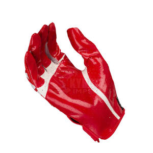 2024 nouveaux modèles de gants de Football professionnel de haute qualité en cuir lourd personnalisé Football américain gants de conception personnalisés - Product Image 5