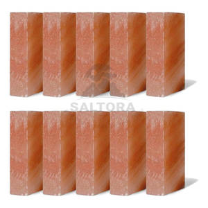 Logotipo Personalizado 1x4x8 pulgadas Azulejos de sal 100% Pure Natural 1x4x8 pulgadas Azulejos de sal para la venta en línea - Product Image 1