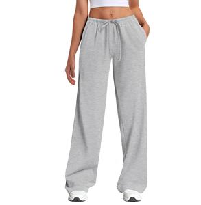 Breathable Cotton Sweatpants <b>for</b> <b>Women</b> Custom OEM Factory Supplier Custom Design Organic Cotton <b>Women</b> Sweatpants - Product Image 1