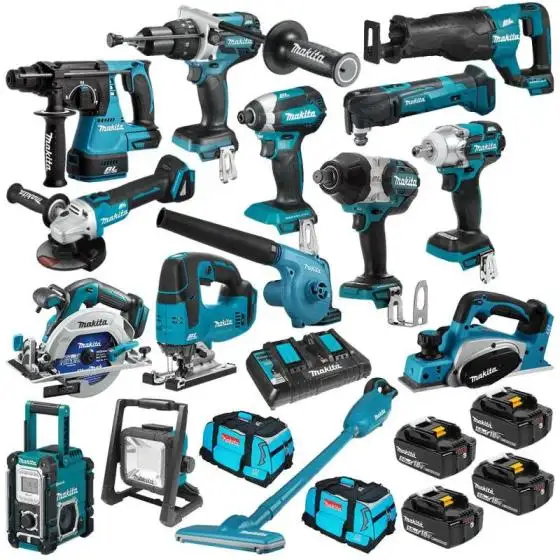 Free Shipping 15-Piece Combo Kit LXT1500 18-Volts Cordless Tool