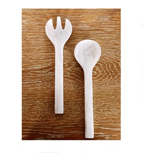 Juegos de cubiertos Servidor de ensalada de madera de acacia Juego de 2 JUEGO DE SERVIDOR DE ENSALADA PRODUCTO INDIO HECHO A MANO TARIFA DE FÁBRICA DISPONIBLE - Product Image 5