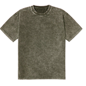 เสื้อยืดโอเวอร์ไซส์ แขนสั้น ผ้า 250gsm ราคาโรงงาน สั่งทำได้ เสื้อยืดเปล่า ยูนิเซ็กส์ สำหรับผู้ชาย - Product Image 1