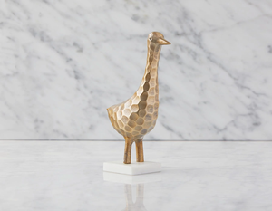 Figurita de latón de antílope para decoración del hogar, un par de animales pequeños con logotipo personalizado - Product Image 2